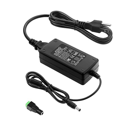 The 12V A/C adapter