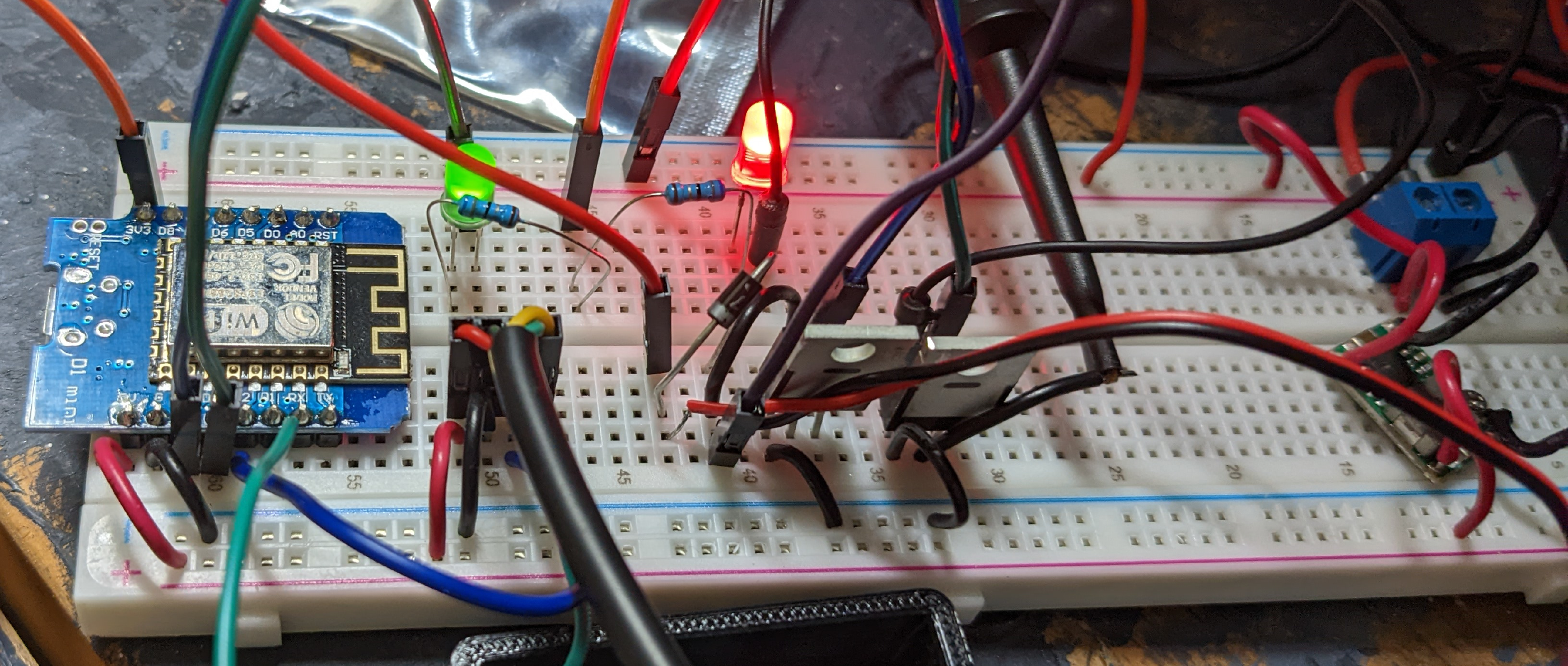 Breadboard prototype