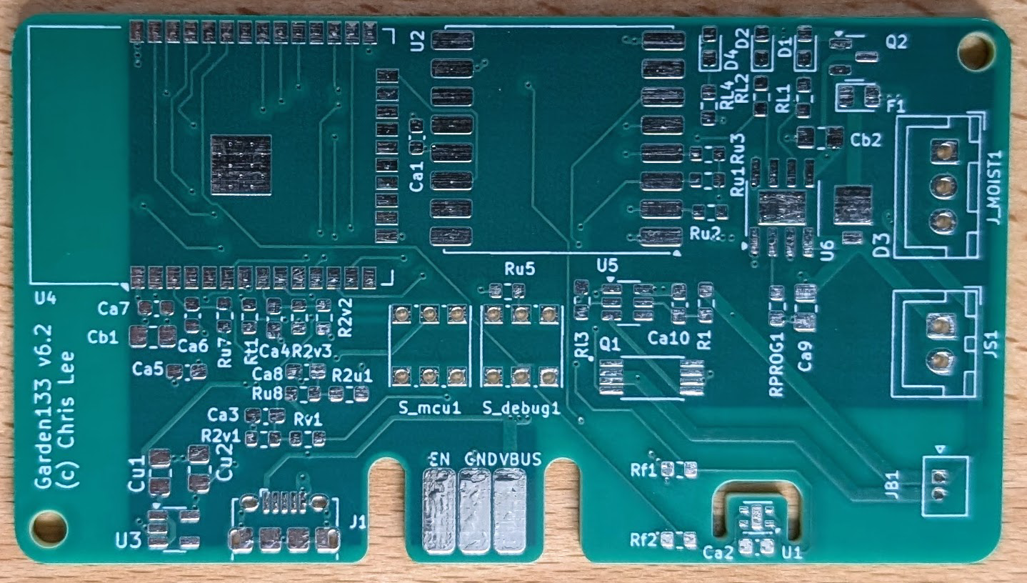 Garden133 v6.2 PCB