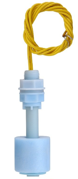 Mechanical float switch for water level detection