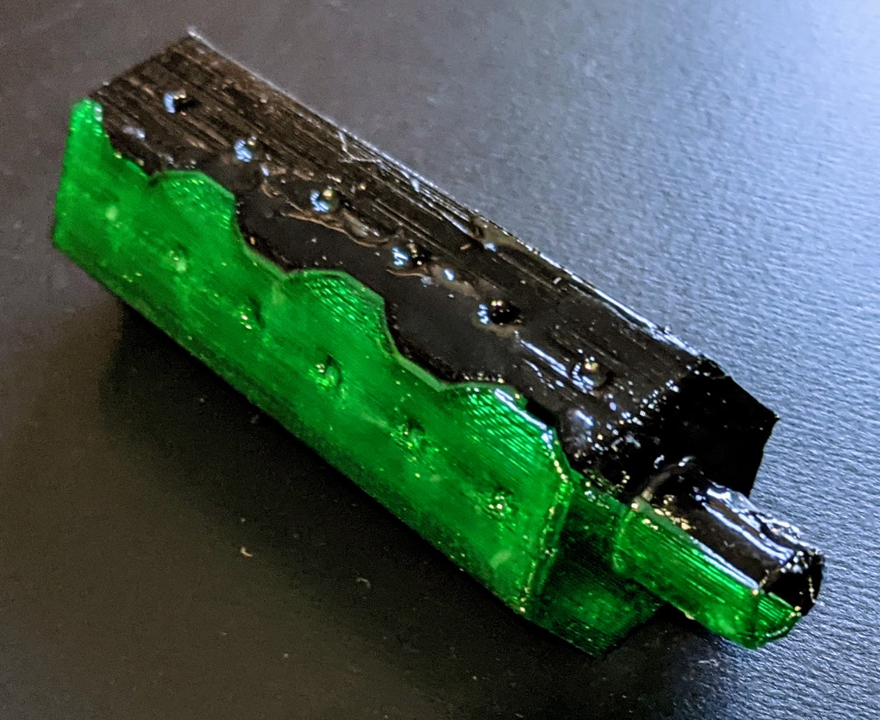 3D printed watering spike for distributing water into the soil