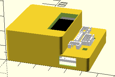 Box configured for PIRL and OLED