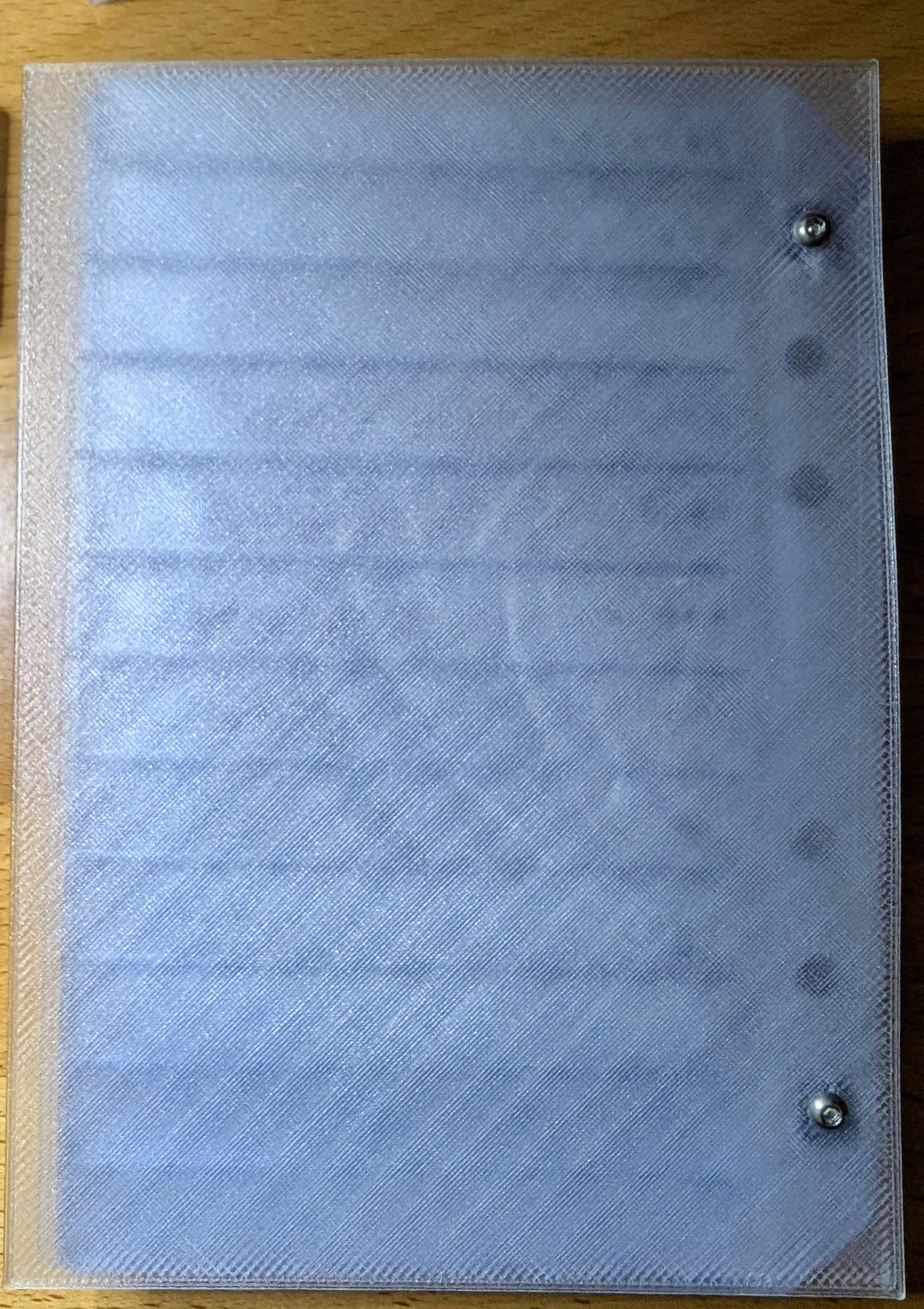 A DIY SMD component book (back)