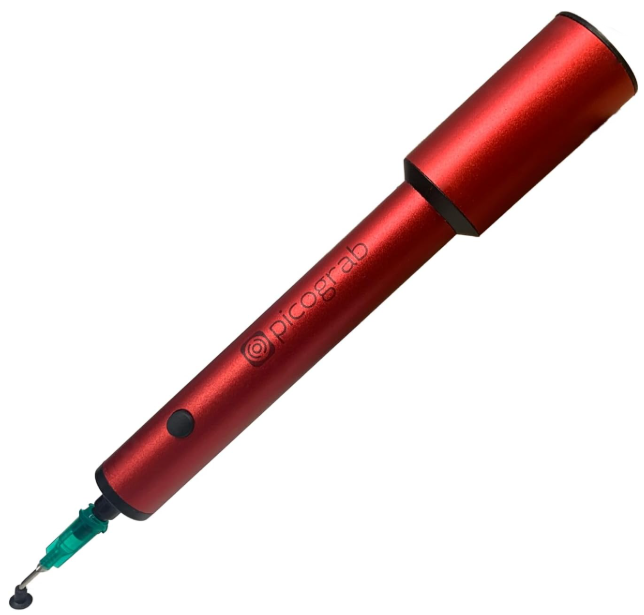 Vacuum suction pen for SMD pick and place